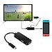Produktbild Mcbazel Typ C zu HDMI Adapter Power Delivery Portable Multifunktionale mit Ladeanschluss & 1 USB 3.0 Port für NS Switch Mit Aufbewahrungstasche (10cm)