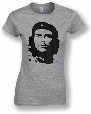 Ladies Womens Che Guevara Face icon Iconic Image T-Shirt New S-XXL