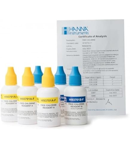 Hanna Instruments HI93710-01 Reattivo PH Per Colorimetro HI 96736 - Confezione Professionale Da 100 Test - 4
