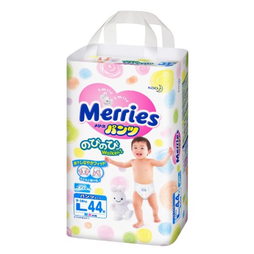 Japanese diapers panties Merries PL (9-14 kg)// ???????? ?????????? Merries PL (9-14 kg)