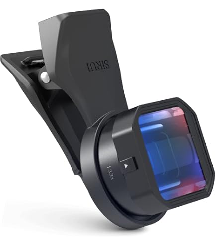 Mobile Anamorphic Lens, 1.55X Wide Screen Deformation Filmmaking