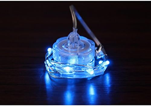 LG ZOOT Button Battery LED Copper Light String Bottle Bottle Stopper Warm White Plum Battery String Lights Decorative Lights (10 Pieces),Corks3M