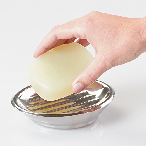 InterDesign Forma Seifenschale für Küche, Bad – Edelstahl Poliert - 4