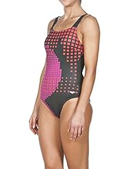 Arena Mujer Body Lift Dorian C de Cup – Bañador, mujer, Bodylift Badeanzug Dorian C-Cup, gris ceniza, 40 [DE 38]