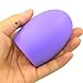 2 PCS Silicone Makeup Cosmetic Brush Finger Glove Hand Cleaner Cleaning Washing Pad Mat Tools Purple