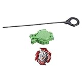 Switch up your striking powers with Beyblade Burst SwitchStrike tops. SwitchStrike features affect the way tops behave to help bladers customize the course of battle. Can "burst" into pieces (burst rates vary). First blader to reach 3 points wins! This starter pack includes 1x Beyblade Burst SwitchStrike right/left-spin launcher and 1x Beyblade Burst SwitchStrike right-spin top. Scan the code on your Beyblade Burst SwitchStrike top to unleash the top and mix and match with other components in th
