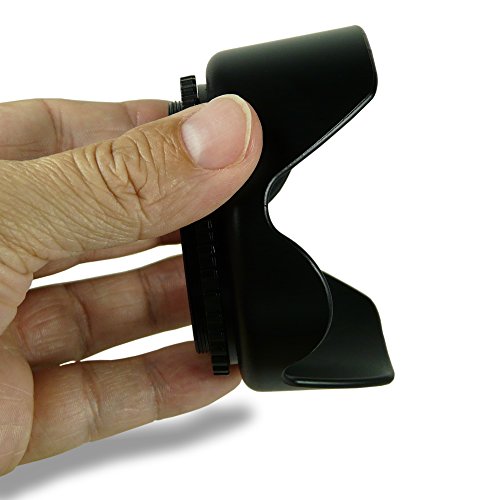 smardy 77mm Paresoleil d objectif pour f  r Nikon D300S   D3S   D4   D4S   D800 - Canon EOS 5D Mark II - Sony Alpha 850   Alpha 900   Alpha SLT-99V   