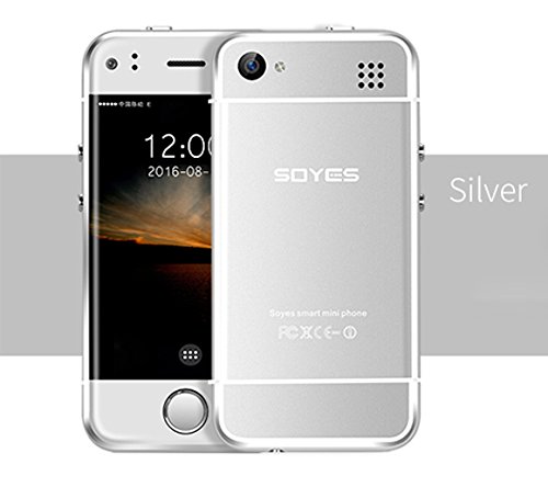 Freigesetzte Mini-Handy 2.45 Zoll Phonebaby Smartphone Android 5.1 OS Handy (Silber)