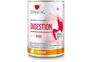 CT-TRONICS Disugual Dieta Comida Húmeda para Perros 6x400gr (Pavo Bajo En Grasa)