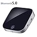 Produktbild SinceY Bluetooth 5.0 Übermittler-Empfänger mit Faser-Optik-Bluetooth Empfänger-Übermittler 2-in-1 Adapter Digital-optischer TOSLINK/SPDIF RCA u. 3.5mm Drahtloser Audioadapter AptX HD AptX LL
