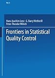 Image de Frontiers in Statistical Quality Control: 3