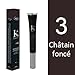 K pour Karité, Organic Hair Mascara (100% white hair covered) n°3 Dark Brown