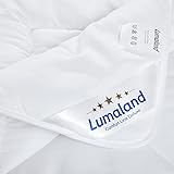 Lumaland Deluxe Bettwaren Set Mikrofaser Bettdecke Kopfkissen aus unserer Comfort Line 135x200cm - 5