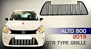 SDR Front Crome GTR grillCompatible for Maruti Suzuki Alto 800 (2019)
