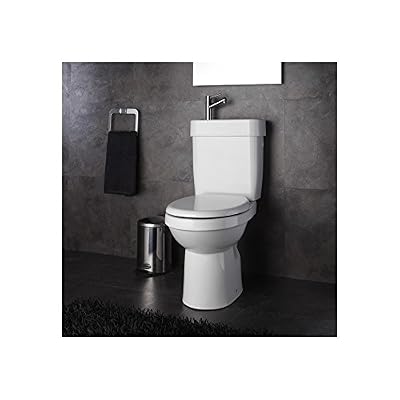 PlaneteBain Pack wc avec lave mains intégré Sortie Verticale