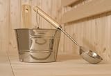  Exclusivo set de infusión de acero inoxidable para sauna.