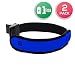Produktbild LED Reflektor Outdoor Armband & Sicherheitslicht Lampe: Lauf Lichtstreifen für den Oberarm für mehr Sicherheit beim Joggen bei Nacht - Klippband Zubehör für Radfahren in 4 verschiedenen Farben