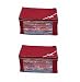 Kuber Industries™ 3 Layered Quilted Multi Saree Cover Set of 2 Pcs (10-15 Sarees Capacity), Wardrobe Organiser, Regular Cloth Bag RS.429.00