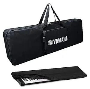 Mexa Compatible With Yamaha PSR-E353, E363, E373, E453, E463, I455, I425, I400, I500 Keyboard Bag With Dust Cover Padded Quality.