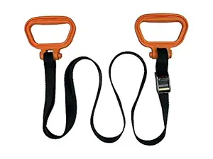 MULTUS - Handle and Haul Adjustable Strap Cam Buckle System to Secure Lift Carry Move Awkward Heavy Boxes Furniture Building Construction Materials Equipment Fast & Easy Tie Down