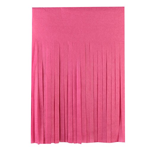 SUNBEAUTY 20er Set Viele Farben Girlande Papier Deko für Party Hochzeit Geburtstag Feier (Pink, Rosa, Weiß, Gold) - 4