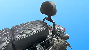 Sahara seats Highness CB 350 Adjustable Back Rest | Black | Split |