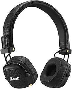 Marshall Major III Wireless Bluetooth On Ear Headphone with Mic (Black)