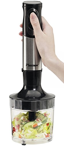 Bestron AYW1123 Stabmixer Set, 500 W, schwarz / edelstahl - 5