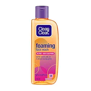 Clean & Clear Foaming Face Wash For Oily Skin, 150ml