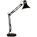 Produktbild Lithx Einfache Moderne Schlafzimmer Schwarz FoldableIron Metall Tischlampe E27 Birne Basis Kreatives Büro Wohnzimmer Studie Dekoration Tisch Licht Cafe Klassenzimmer Dorm Zimmer Schreibtisch Lampe Licht