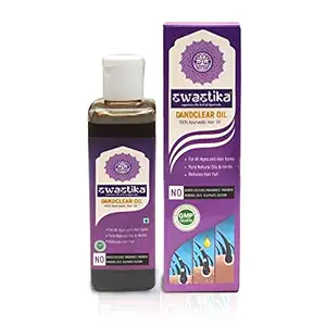 Swastika Dandclear Oil with Strong Anti-dandruff Formula, 100 ml