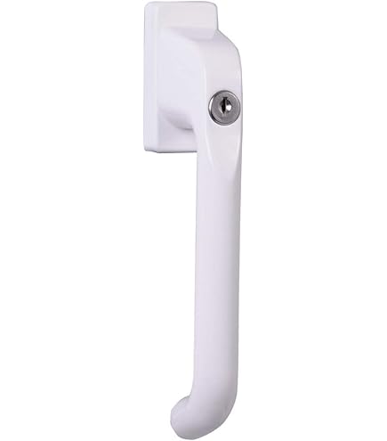 Manijas Planas SIEGENIA Para Puertas Plegables - Blanco, Centros 43mm, Fácil Instalación