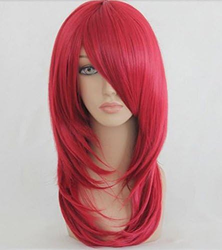 Beauty Smooth Hair Sexy Women Shoulder Length Three Colors Curly Wavy Full Wigs Party Hair Cosplay Wig NW03