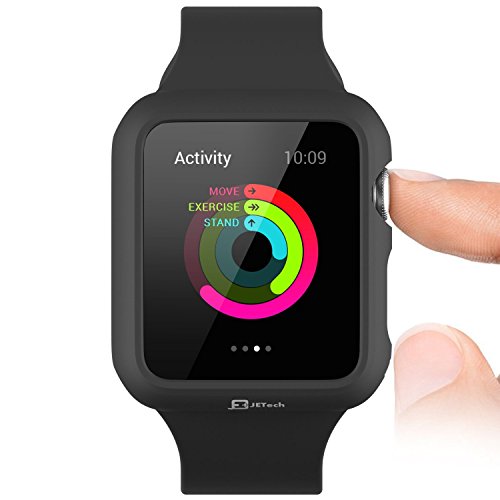JETech Funda para Apple Watch 42mm Series 1 2 3  Negro