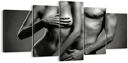 Canvas Picture - 5 Piece - 160x85cm (63,0x35,5") - 2721-5 Part Panels - Ready to Hang - wall art print - Completely framed - Image printed - art on canvas - Art print Images - EA160x85-2721