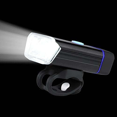 Helles Bike Licht set-300lumens USB wiederaufladbare Bike Light + USB wiederaufladbare Aluminium Bike ? Perfekt Rücklicht Fahrradlicht-Set für alle Bike, einfach zu installieren, notool erforderlich. - 5