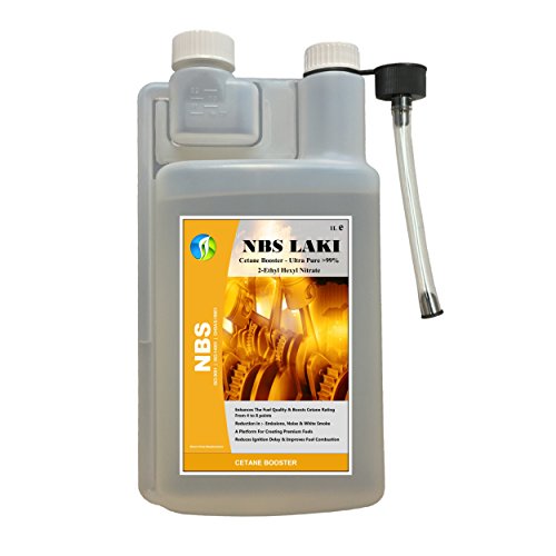 Cetano Booster Ultra Pure > 99% 2-ethyl hexyl Nitrato NBS Laki 1L combustible Diesel Aditivo