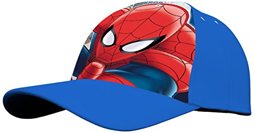 Kids Spiderman, Gorra para Niños, Azul (Blue 004), One Size (Tamaño del fabricante:TU)