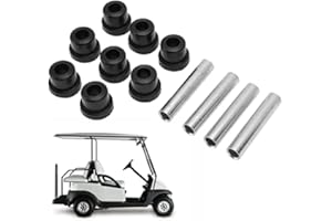 YMIKO Kit Boccole Balestre Posteriori, Sostituzione Boccole Balestre Posteriori Club Car per EZGO TXT 1994-up Gas Elettrico, Numero OEM 70291-G01, 70289-G02