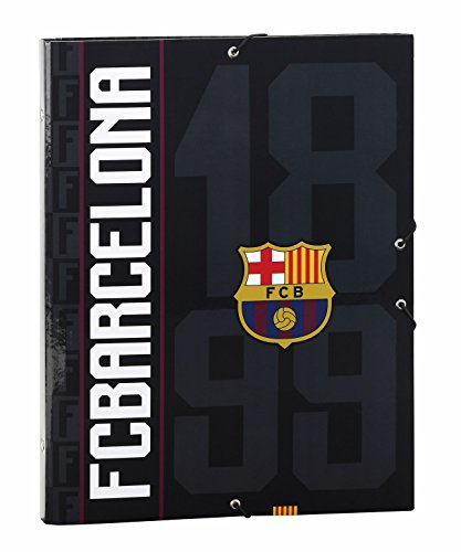 Preisvergleich Produktbild Futbol Club Barcelona – Ordner Folio Ösenhefter (Safta 511725069)
