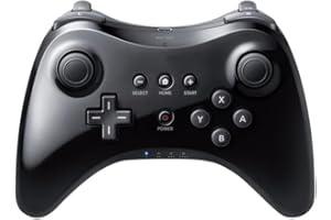 ‎SONVIEE Wii U Pro Controller,SONVIEE Wireless Wii U Gamepad Wiiu Kontrolle Wii U Spiel Wii U Zubehör Wireless Wii U Controller mit Dual Analog Joystick für Nintendo Wii U