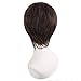 MapofBeauty 10"/25cm Brown Short Hair Short Paragraph Male Cosplay Wigs