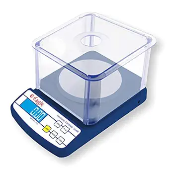 Eagle PKT-40C Digital Jewellery Weighing Scale, High Precision Electronic Compact Scale with Max weighing Capacity: 600 g with an Accuracy: 0.01 g, Kitchen Jewellery Portable Weight Machine useful for Gold, Silver, Diamonds Ornaments Weight Measuring Scale for Laboratories, Pharma, Jewellery Shops, & Industries, Blue Body