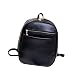 Produktbild Hrph Weinlese PU-Leder Rucksack Schultasche Kleine Schultertasche Luxus-beiläufige stilvolle