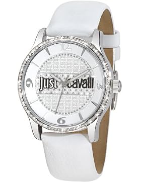 Just Cavalli Damen-Armbanduhr Huge Analog Leder R7251127503