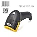 Produktbild [Upgrade 2.0] 2D QR USB Barcodescanner MUNBYN Handscanner Barcode Scanner Handheld Lesegerät Kabelgebunden für Linux Mac und Windows PC Plug & Play