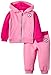 Converse Baby-Girls 2 Piece Fleece Clothing Set, Chuck Pink, 9-12 Months