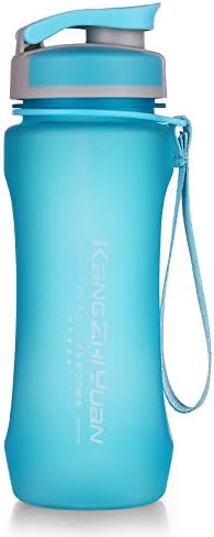 ONE IS ALL New Plastic Sport Water Bottle BPA Free Tritan Material Water Bottle With Rope Eco-friendly Climbing Tumbler,Blue
