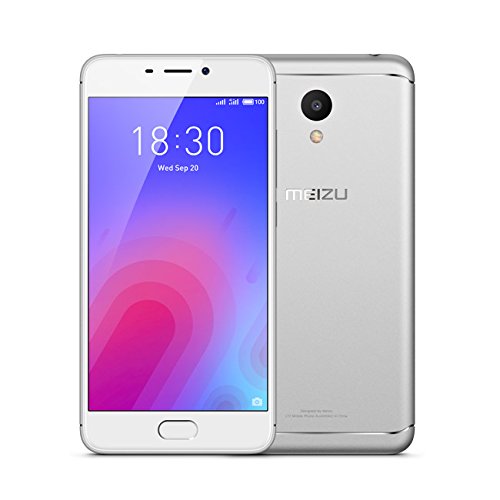 Meizu M6 Hybrid Dual SIM 4G 32GB Silver, White - Smartphones (13.2 cm (5.2