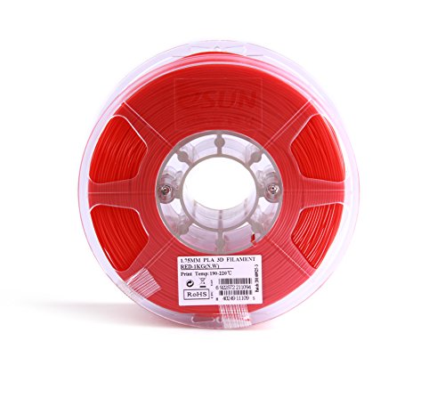 eSun 3D Filament – PLA, 1Kg, 1.75 / 3.00 mm – Verschiedene Farben, Druck Tempe. 190-220℃, für 3D Drucker z.B. MakerBot RepRap MakerGear Ultimaker Mendel Huxlep UP Thing-o-matic, Universal - 2